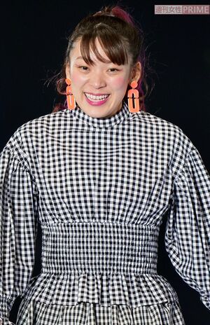 今年２月の『東京ガールズコレクション』に出演。普段とは違う姿で話題に