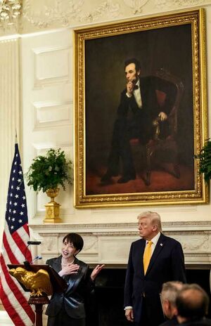 高市早苗首相とアメリカのドナルド・トランプ大統領(ホワイトハウスの公式サイトより)