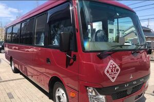 北越高校のサッカー部などは専用バスを保有（同部公式サイトより）