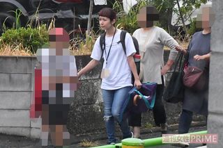 木村カエラの画像 写真 2人の子どもを連れて運動会から帰る木村カエラ 5枚目 週刊女性prime