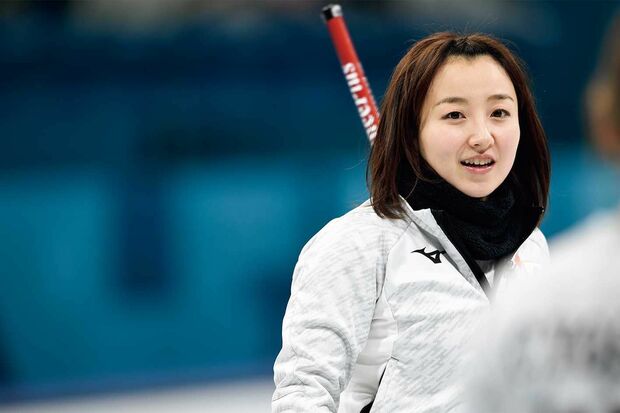 2018年ピョンチャン・LS北見（カーリング）藤澤五月　写真/JMPA