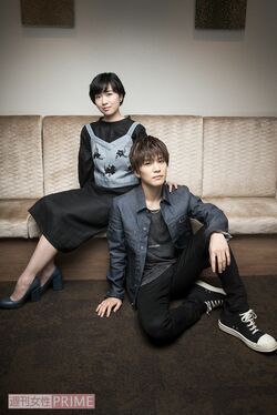 土村芳、岩田剛典　撮影／廣瀬靖士