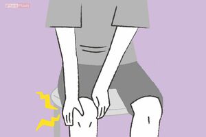 ひざ痛(イメージです)