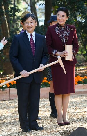 『全国育樹祭』に伴う行事に出席されるため、東京都江東区の公園へ（11月17日）