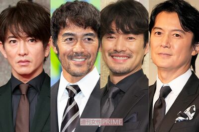 《Over50・イケオジ俳優ランキングTOP10》1位は福山雅治、木村拓哉ではない「長身・モデル系」の“最後の…