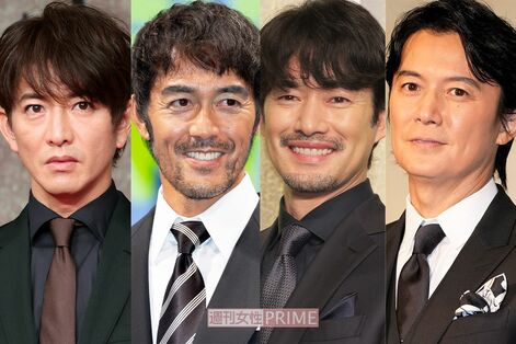 《Over50・イケオジ俳優ランキングTOP10》1位は福山雅治、木村拓哉ではない「長身・モデル系」の“最後の…