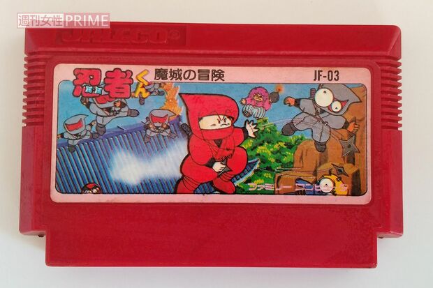 1985年5月10日発売のファミコンソフト『忍者くん魔城の冒険』