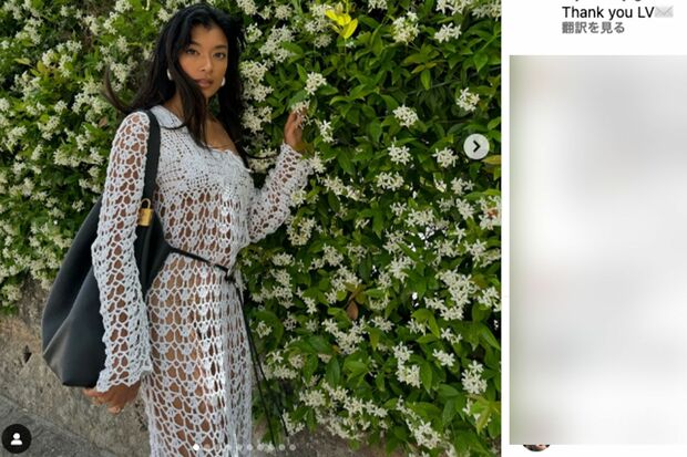 ローラのインスタグラムより