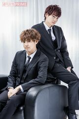 片寄涼太（左）、吉野北人（右）　撮影／廣瀬靖士