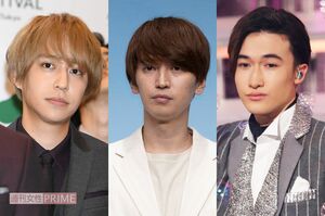 (左から)八乙女光、大倉忠義、マリウス葉