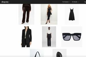 メーガン妃が2025年3月25日までに開設した『shop my』というウェブサイト