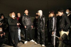  バスケットボールが大好きだった上村くん。大師公園のバスケットコートで仲間とよく遊んでいた