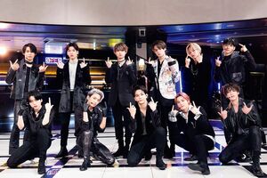 オンラインイベント『KCON:TACT2020SUMMER』に出演したJO1 (C)LAPONEENTERTAINMENT