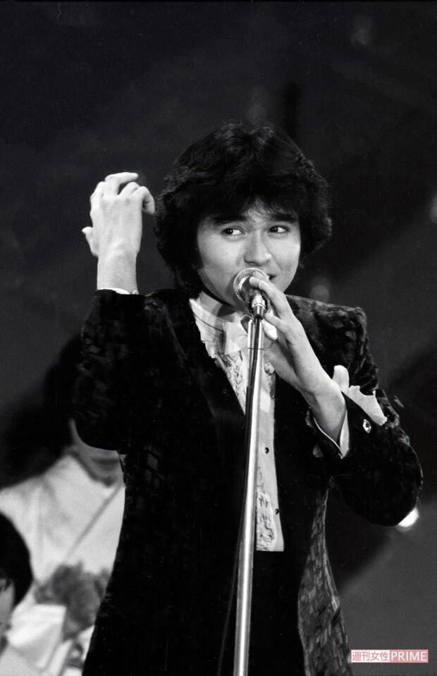 1981年にレコード大賞新人賞を受賞したころの竹本孝之