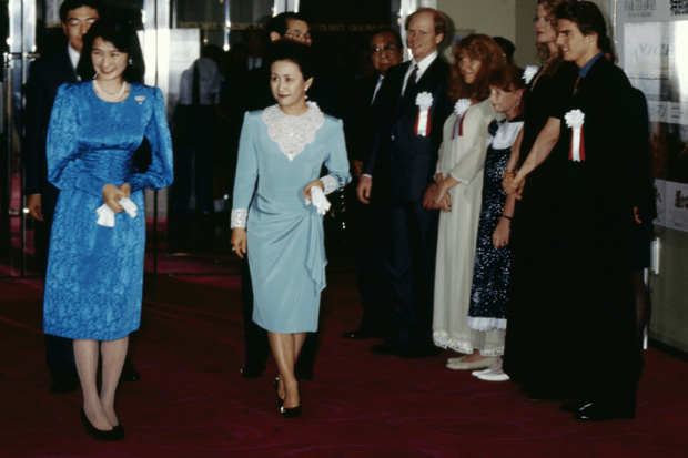 '92年6月、ニコール・キッドマンと共演した『遥かなる大地へ』で初来日。紀子さまらとも対面