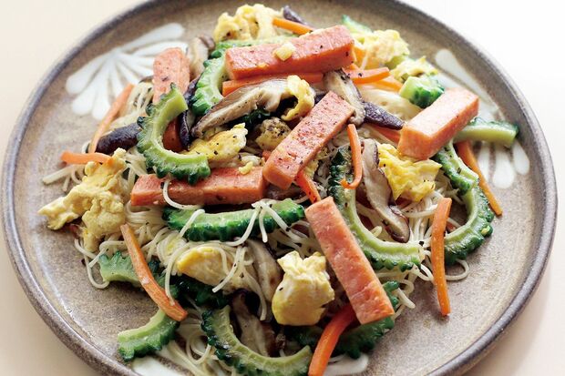 ゴーヤそうめんチャンプルー