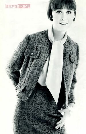 モデル時代の山本リンダさん