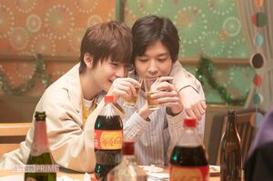 『僕らが殺した、最愛のキミ』で初共演の高橋文哉（左）と鈴木仁