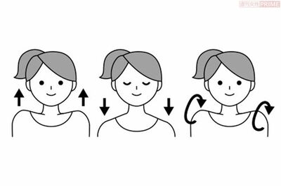 肩のトレーニング イラスト/アライヨウコ