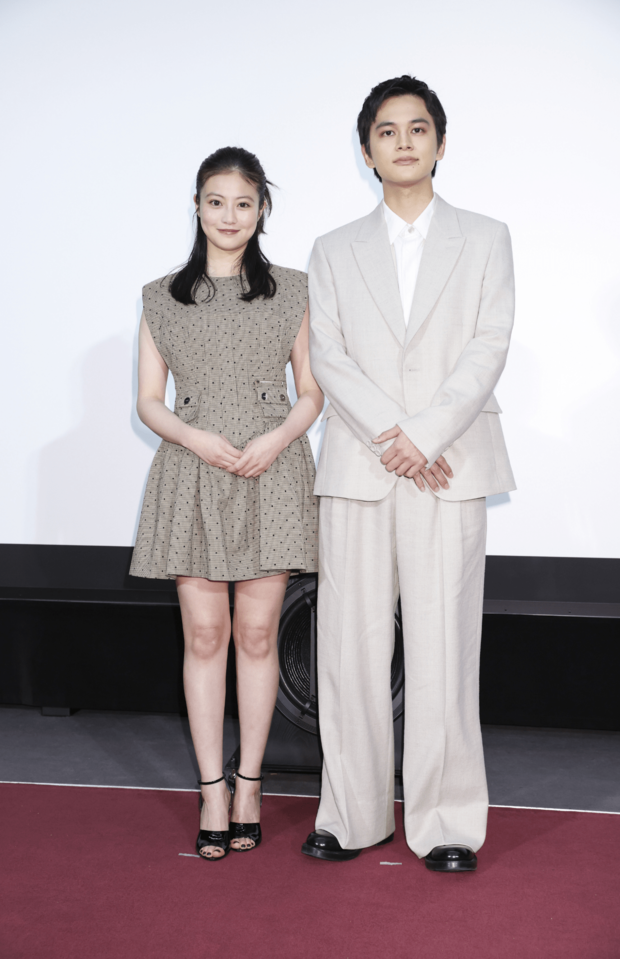前作『あんぱん』に出演していた今田美桜と北村匠海(写真/本誌写真班)