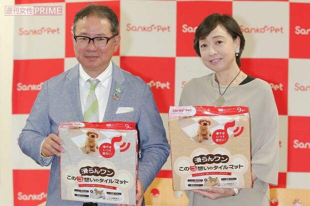 川上さんが代表理事を務める「ねこと今日」が、ペット用品「SankoPet」を提供する株式会社サンコーとアンバサダー契約を締結。「ペットのことも考えた災害対策の商品も考えていきたいですね」(川上さん)