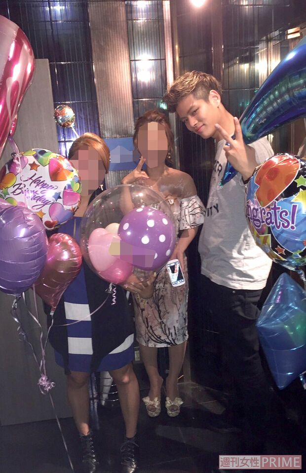 '15年、A子さんの店に飲みに来たApeace時代のドゥファン