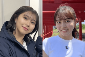 左から阪神や中日で活躍した久慈照嘉の長女・久慈愛、名キャッチャー・細川亨の娘・細川愛倫(公式Xより)