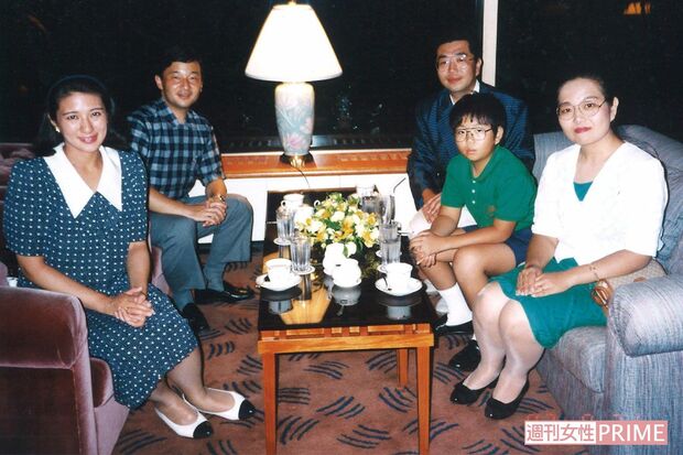 平成9（1997）年の夏、福島県の裏磐梯高原にあるホテルで両陛下と面会