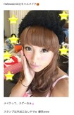 2015年10月31日には《Halloweenは辻ちゃんメイク》として、妻の辻によるメイクでの女装姿も披露した杉浦太陽(本人のブログより)