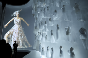 洗練された展示のフランス館