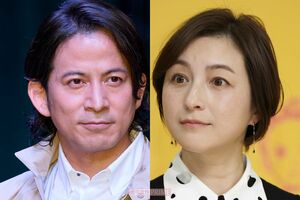 岡田准一（左）と広末涼子