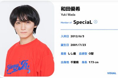 人気ジュニア『SpeciaL』和田優希、繋がりファンにSNSで次々と暴露され