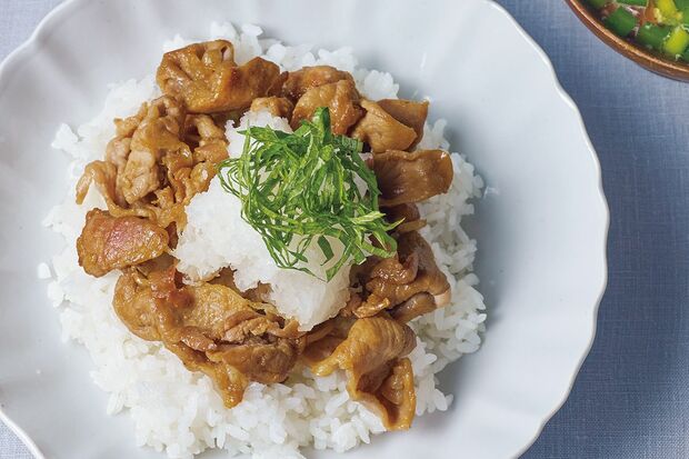 豚おろし丼　撮影／中野博安