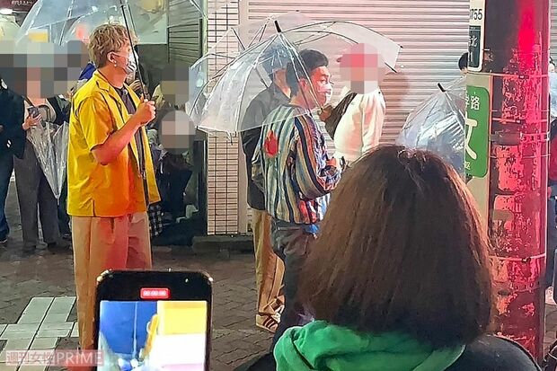 高円寺ロケ中の新しい地図 