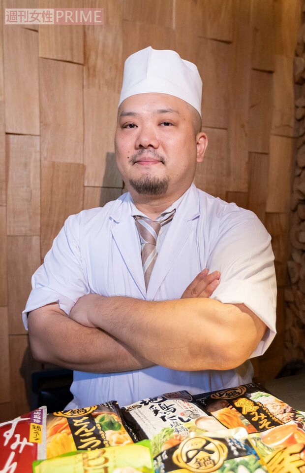 井上大輔さん●創作和食料理人。京都の和食店などでの修業後、2010年に独立し、東京・白金台に「和味大輔」、2017年に完全個室のみの「和味大輔はなれ」をオープン。料理対決番組などにも多数出演。　撮影／齋藤周造