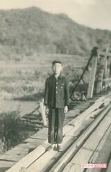 小学校高学年のころ。学芸会で人生、唯一の主役を務めた