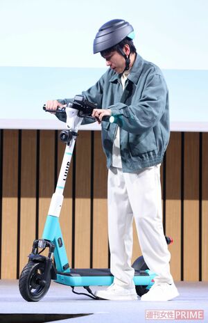 LUUPの新CM発表会に登場した二宮和也（2024年）