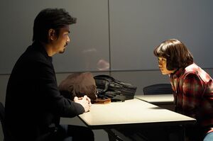 第4話（2月7日放送）で、アタルが内面を見るのは、パワハラぎみの上野　(c)テレビ朝日