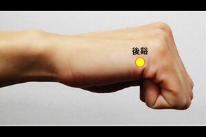 目力をアップさせるには「後谿」(画像提供/ブレア)