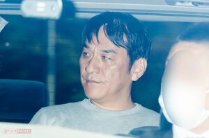 '19年3月 身柄のある東京湾岸署から送検されたピエール瀧