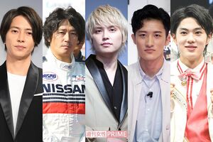 2020年を賑わせたジャニーズ。左から山下智久、近藤真彦、手越祐也、岩本照、佐藤龍我