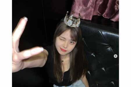 「（ミス香港コンテスト（香港小姐競選）」で優勝した莊子さん（本人インスタグラムより）