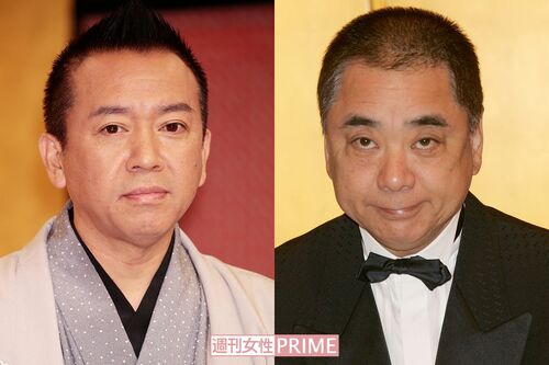 愛弟子の襲名を潰された、三遊亭好楽（右）と弟子の三遊亭好の助