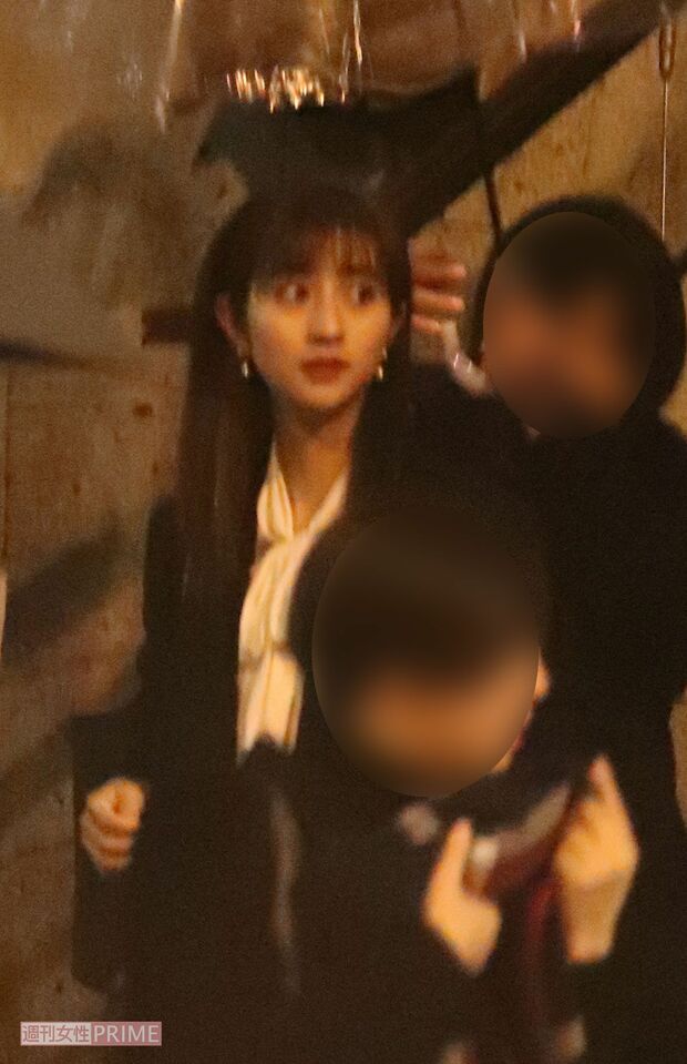 '19年 ドラマ『3年A組』打ち上げでの堀田茜