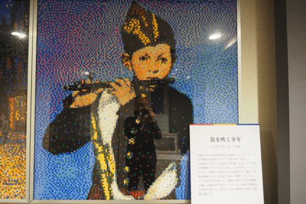 マネの『笛を吹く少年』など海外の名画も過去には再現
