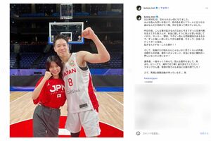 馬場雄大と妻の森カンナのツーショット（森カンナインスタグラムより）