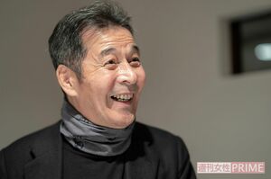 「うれしさを頂戴したから、がんばらなくちゃいけない」と語る井上順さん　撮影／佐藤靖彦