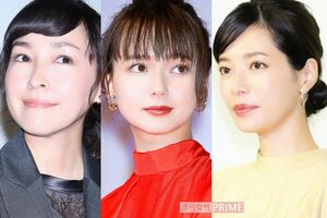 写真左から麻生久美子、多部未華子、桜井ユキ