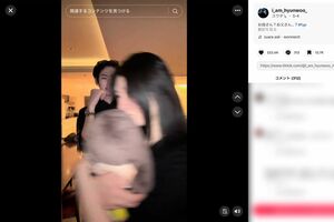 両親である市村正親と篠原涼子の“乱入動画”を公開した息子の市村優汰(本人のTikTokより)