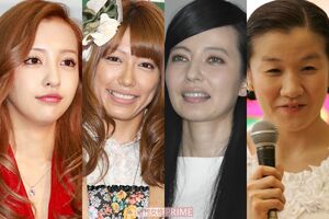 板野友美、里田まい、ベッキー、谷亮子